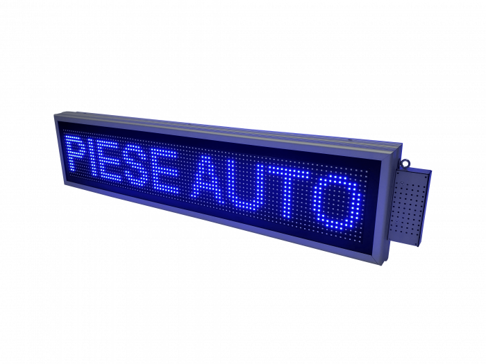Reclama luminoasa LED-uri PIESE AUTO/VULCANIZARE, dimensiuni 1050mm x 250mm LED-uri albastre [9]