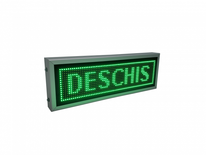 Reclama luminoasa LED-uri VERZI model INCHIS DESCHIS, dimensiuni 730mm x 250mm [6]