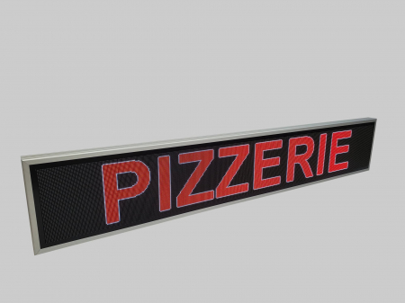 RL2330X410FASTFOODP5 Reclama luminoasa FAST FOOD full color, dimensiuni 2330mm x 410mm, P5 [1]