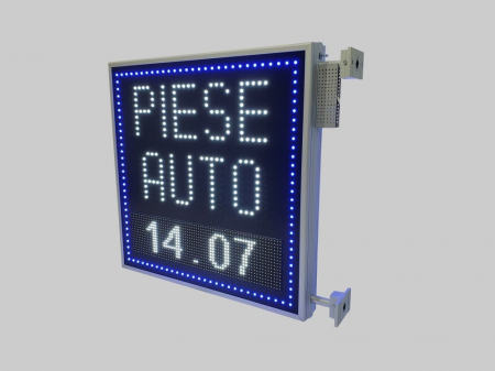 RL800X800PIESEAUTO Reclama luminoasa LED 800mm x 800mm programabila pentru PIESE AUTO [7]