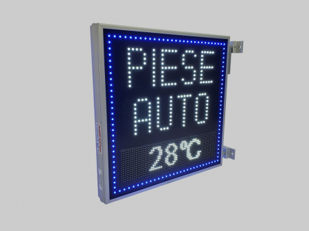 RL800X800PIESEAUTO Reclama luminoasa LED 800mm x 800mm programabila pentru PIESE AUTO [5]