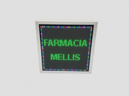 Reclama luminoasa LED INCHIS DESCHIS, dimensiuni 410mm x 410mm, P5 LED-urI FULL COLOR [7]