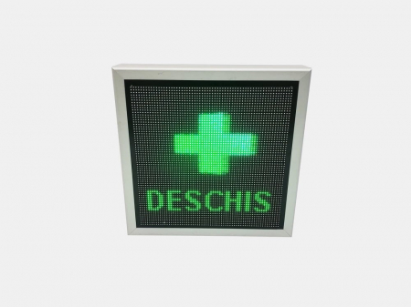 Reclama luminoasa LED INCHIS DESCHIS, dimensiuni 410mm x 410mm, P5 LED-urI FULL COLOR [8]