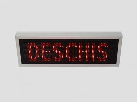 Reclama luminoasa LED INCHIS DESCHIS, dimensiuni 730mm x 250mm, P10 LED-uri ROSII [1]