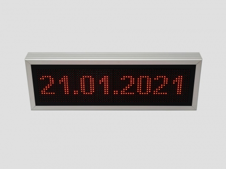 Reclama luminoasa LED INCHIS DESCHIS, dimensiuni 730mm x 250mm, P10 LED-uri ROSII [6]