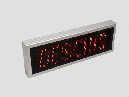 Reclama luminoasa LED INCHIS DESCHIS, dimensiuni 730mm x 250mm, P10 LED-uri ROSII [4]