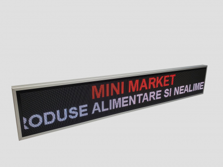 RL2330X410MAGP5 Reclama luminoasa LED pentru MAGAZIN ALIMENTAR, model full color, dimensiuni 2330mm x 410mm, P5 [5]