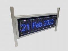 Reclama luminoasa LED pentru MAGAZIN, dimensiuni 730mm x 250mm, P5 RGB [2]