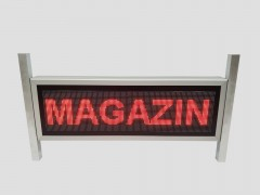 Reclama luminoasa LED pentru MAGAZIN, dimensiuni 730mm x 250mm, P5 RGB [3]
