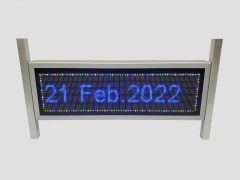 Reclama luminoasa LED pentru MAGAZIN, dimensiuni 730mm x 250mm, P5 RGB [6]