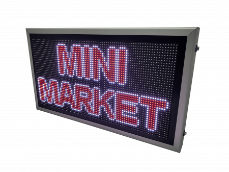 Reclama luminoasa LED pentru MAGAZIN model FULL COLOR, dimensiuni 730mm x 410mm [5]
