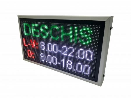 Reclame Magazin - Reclama luminoasa LED pentru MAGAZIN model FULL COLOR, dimensiuni 730mm x 410mm