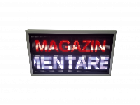 Reclama luminoasa LED pentru MAGAZIN model FULL COLOR, dimensiuni 730mm x 410mm [3]