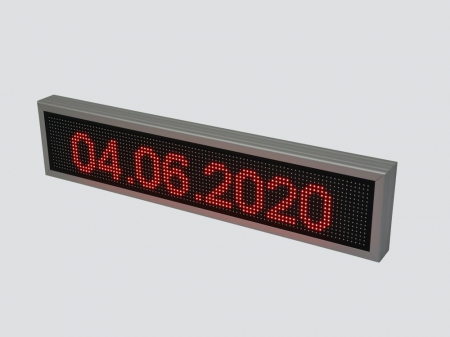 Reclama luminoasa LED pentru VULCANIZARE, dimensiuni 1050mm x 250mm P10 LED-uri rosii [11]