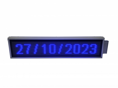 Reclama luminoasa LED-uri PIESE AUTO/VULCANIZARE, dimensiuni 1050mm x 250mm LED-uri albastre [4]