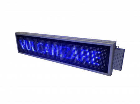 Reclama luminoasa LED-uri PIESE AUTO/VULCANIZARE, dimensiuni 1050mm x 250mm LED-uri albastre [1]