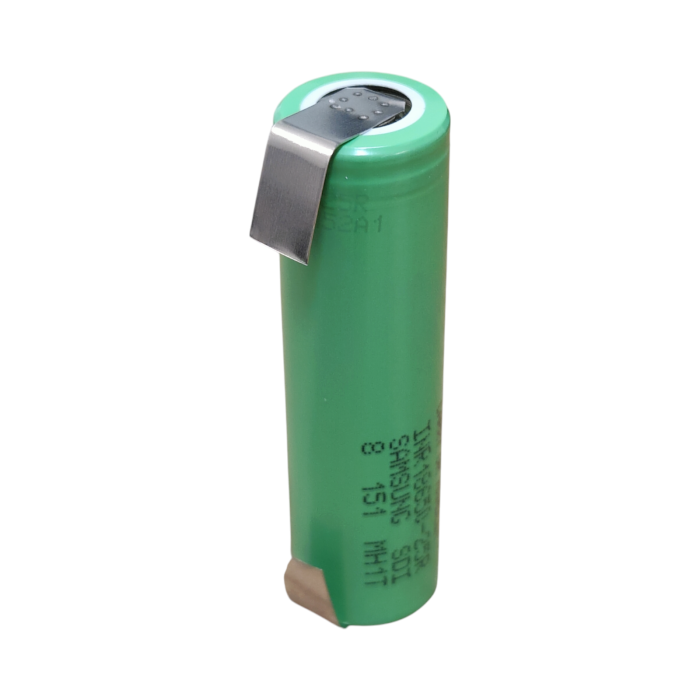 Acumulator SAMSUNG INR18650-25R 2500mAh 20A, Celula Li-Ion 18650 cu terminale lipite in U [4]