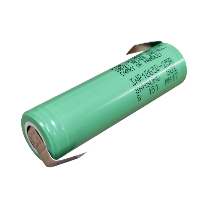 Acumulator SAMSUNG INR18650-25R 2500mAh 20A, Celula Li-Ion 18650 cu terminale lipite in Z [2]