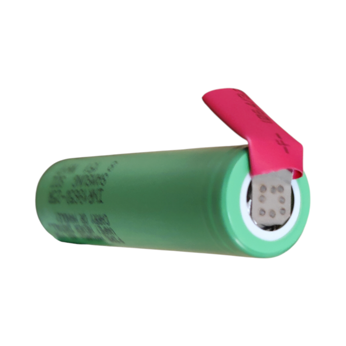 Acumulator SAMSUNG INR18650-25R 2500mAh 20A, Celula Li-Ion 18650 cu terminale lipite in Z [5]