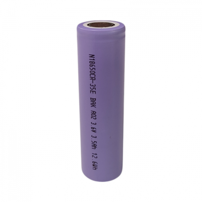 Celulă Li-Ion BAK N18650CR-35E - 3500mAh - 10.5A [4]
