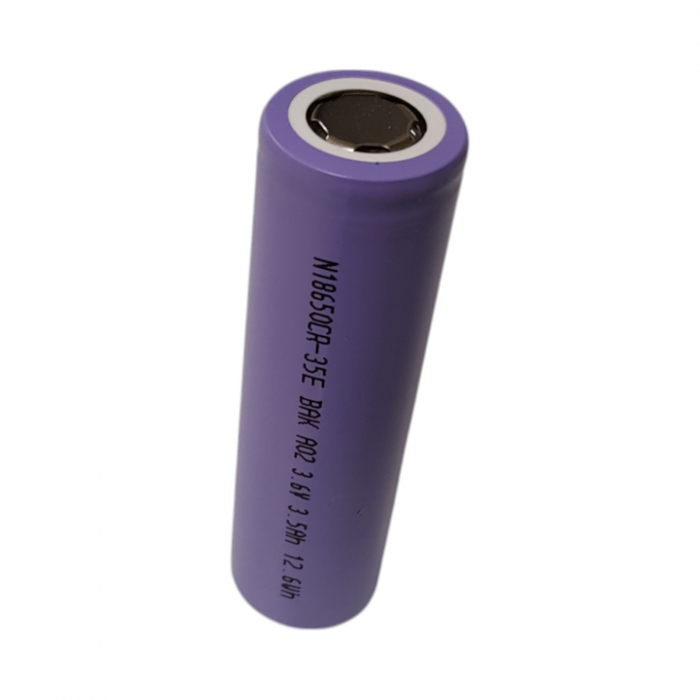 Celulă Li-Ion BAK N18650CR-35E - 3500mAh - 10.5A [3]