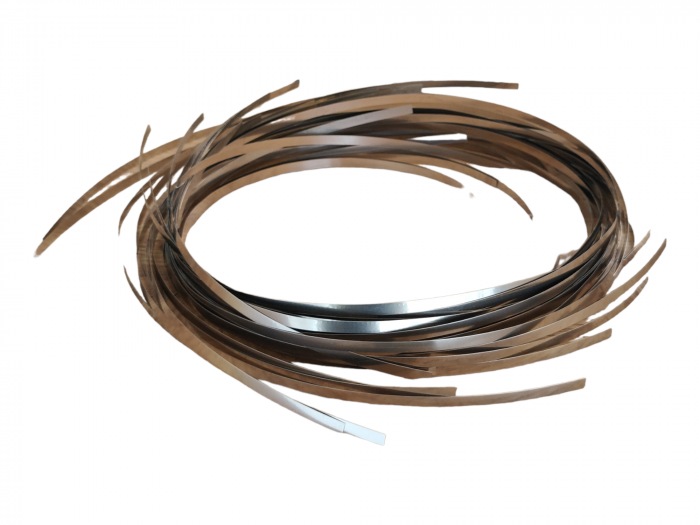 Banda de nichel pur pentru sudura in puncte 5 mm x 0.125 mm 100 cm [2]