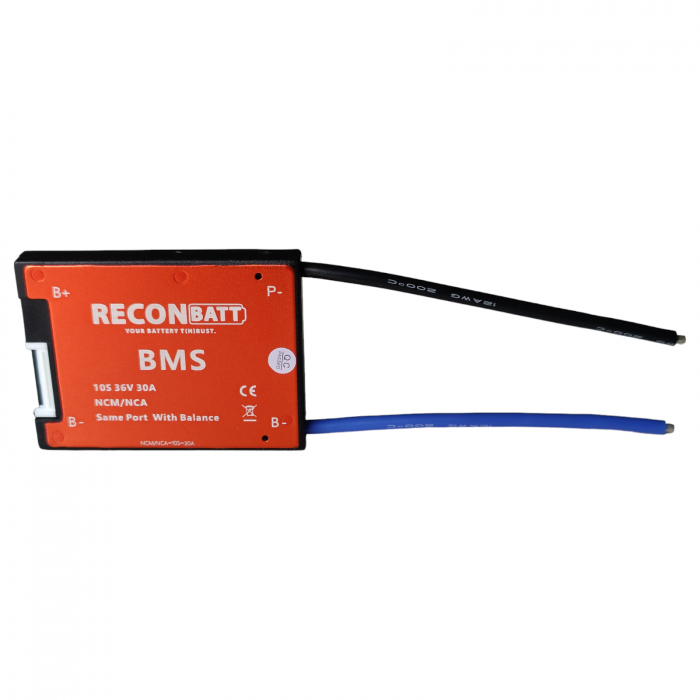 BMS 10S 36V 30A pentru Baterie Litiu Ion - Balansare si Port Comun [3]