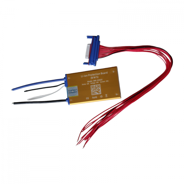 BMS 10S 36V 35A pentru baterii Li-Ion -Balansare si Port Comun [3]