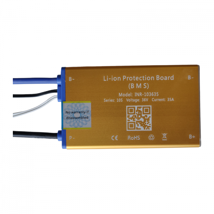 BMS 10S 36V 35A pentru baterii Li-Ion -Balansare si Port Comun [4]