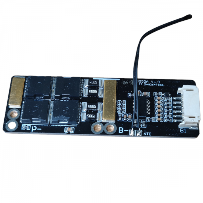 BMS 6S 50A pentru baterie Li-Ion, cu senzor de temperatura [3]