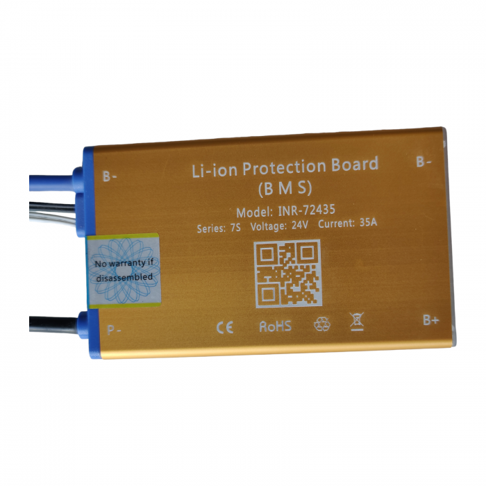 BMS 7S 24V 35A pentru baterii Li-Ion- Balansare si Port Comun [1]