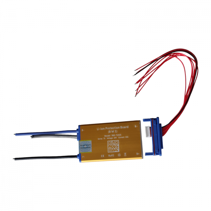 BMS 7S 24V 35A pentru baterii Li-Ion- Balansare si Port Comun [3]