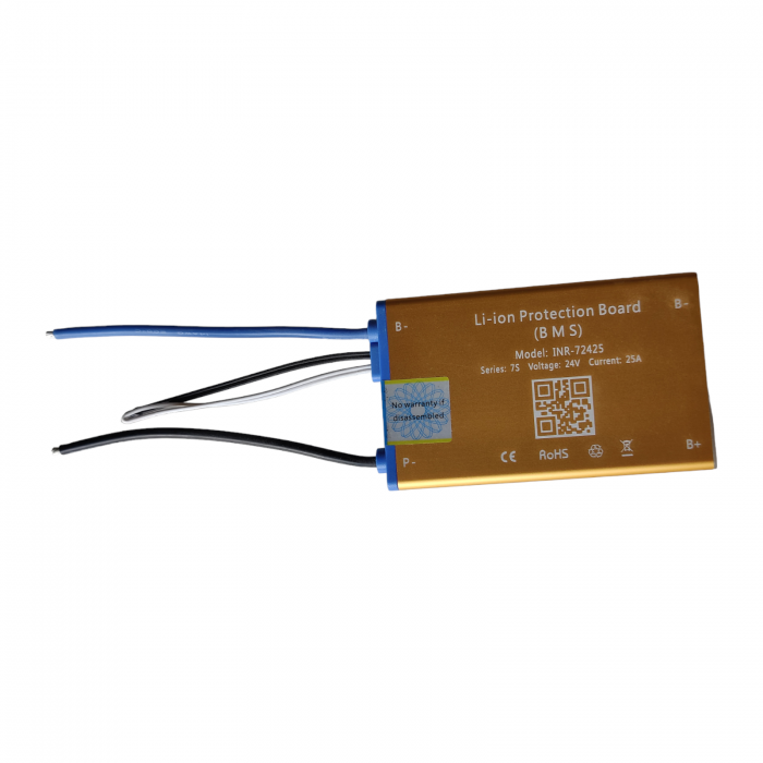 BMS 7S 24V 25A pentru baterii Li-Ion- Balansare si Port Comun [1]
