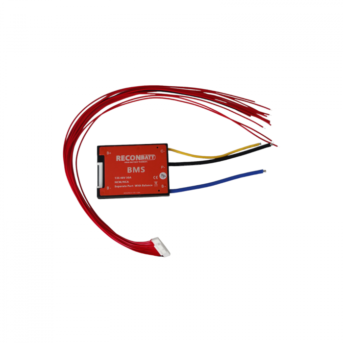 BMS 13S 48V 30A pentru Baterie Litiu Ion - Balansare si Port Separat [3]