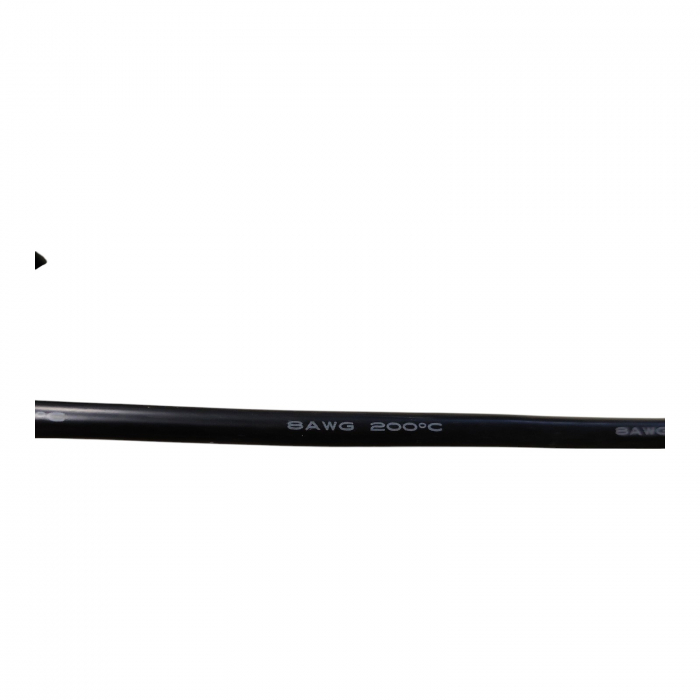 Cablu Siliconic Negru AWG 8 - Conductor Gros pentru Aplicatii de Inalta Putere [2]