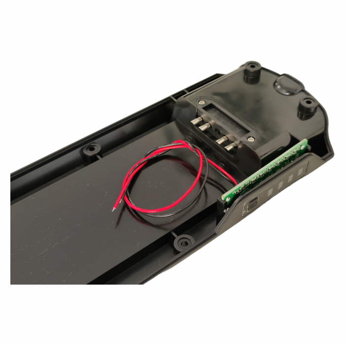 Carcasa REENTION Polly DP-2170-5 DP-5 pentru baterie bicicleta electrica 48V, 56 celule tip 21700, mufa incarcare 2A si buton ON/OFF [6]