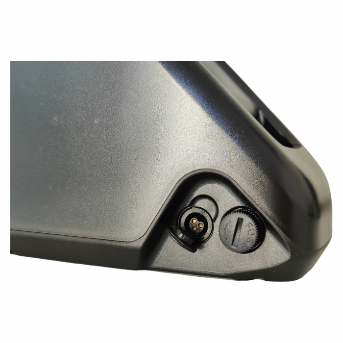 Carcasa REENTION Polly DP-2170-5 DP-5 pentru baterie bicicleta electrica 36V, 48V, 52V 56 celule tip 21700, mufa incarcare 5A si siguranta fuzibila [3]