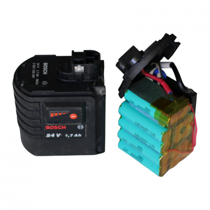 Conversie Baterie BOSCH 24V, de la Ni-Cd la Li-Ion [3]