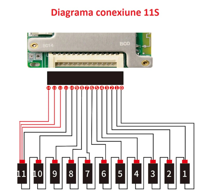 JBD SP14S004 30A Smart BMS 7-14S [10]