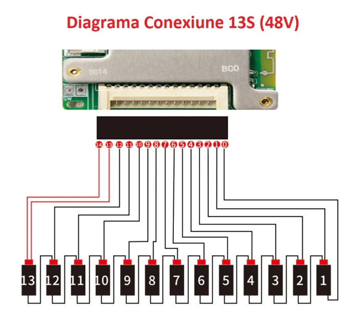 JBD SP14S004 30A Smart BMS 7-14S [12]