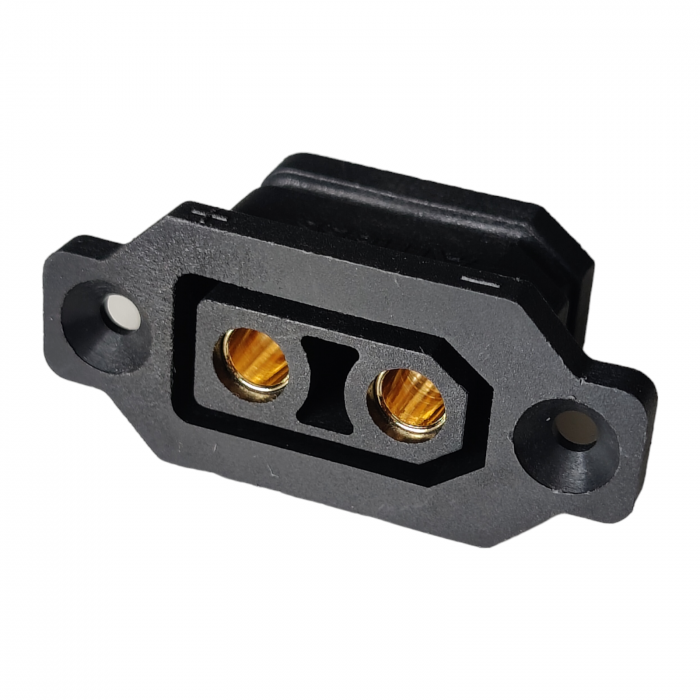 Mufa alimentare- Conector XT90E-F mama, cu Garnitura de cauciuc [2]