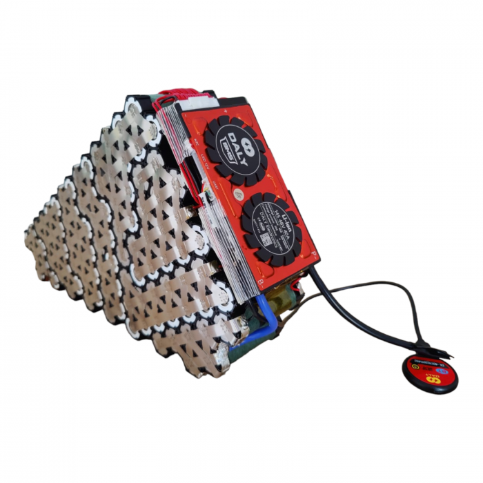 Proiectare si asamblare baterie personalizata, 52V, Smart BMS, format 14S7P [4]