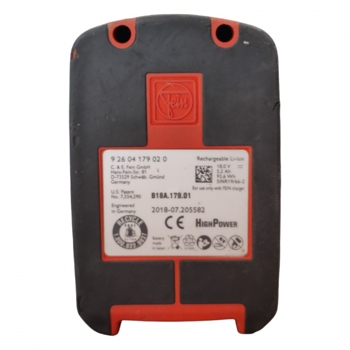 Reparatie Baterie Li-Ion Fein, 18V [4]