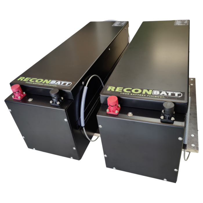 Set 2 baterii LiFePO4 24V pentru nacela electrica 48V (2x24V)  [2]