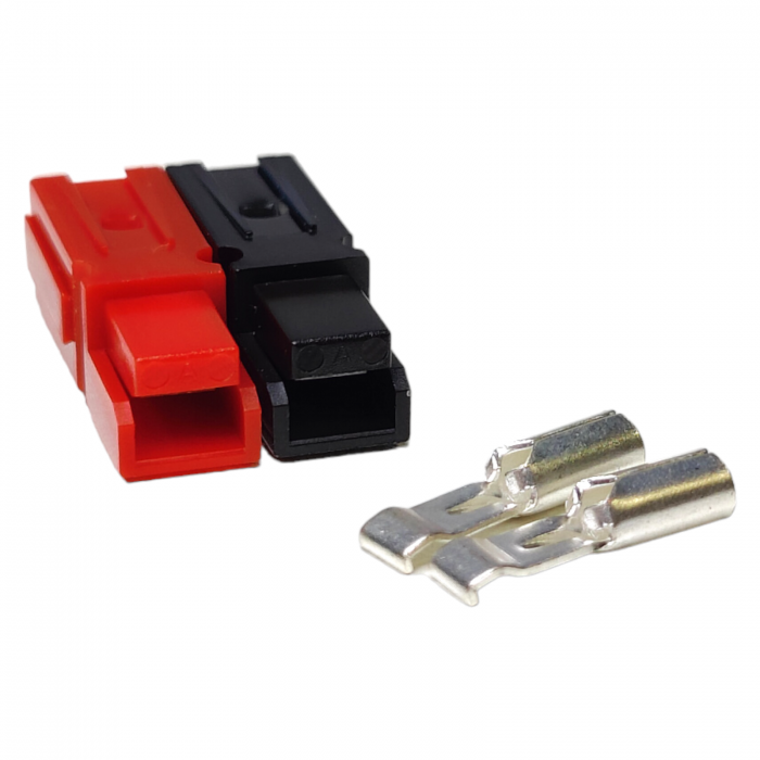 Set Conectori Anderson 30A - Rosu si Negru [2]