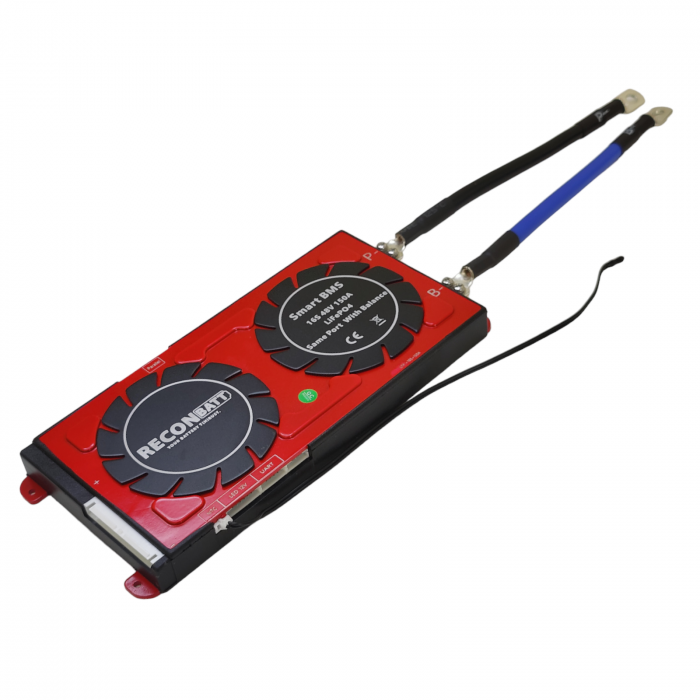 Smart BMS LFP 16S, 48V, 150A cu functie de balansare, Bluetooth, port comun [10]
