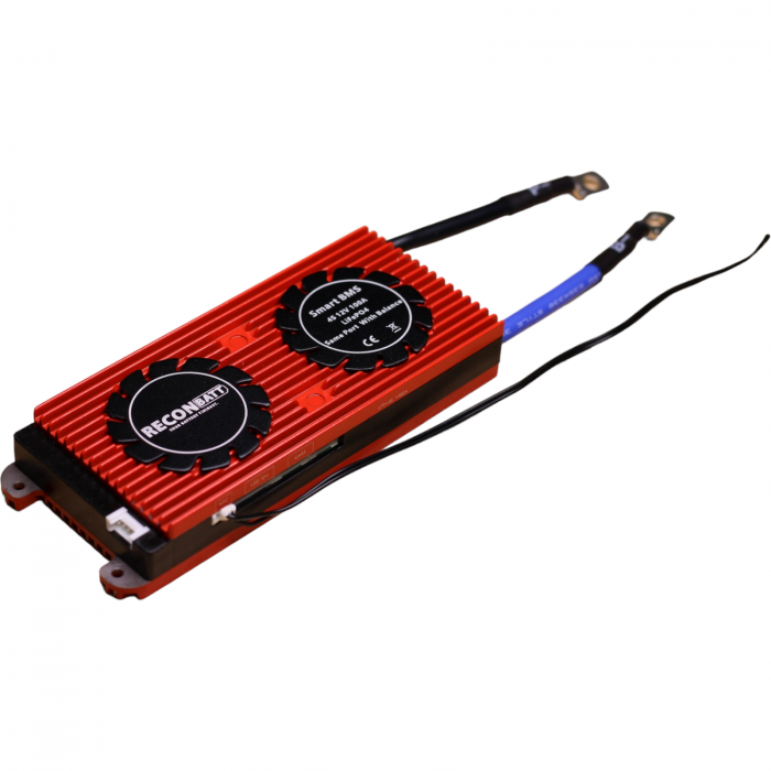 Smart BMS LFP 4S, 12V, 100A cu functie de balansare, Bluetooth, port comun [4]