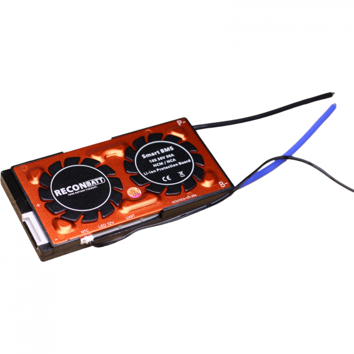 Smart BMS Litiu Ion 10S, 36V, 30A  cu functie de balansare pasiva, conexiune Bluetooth [3]
