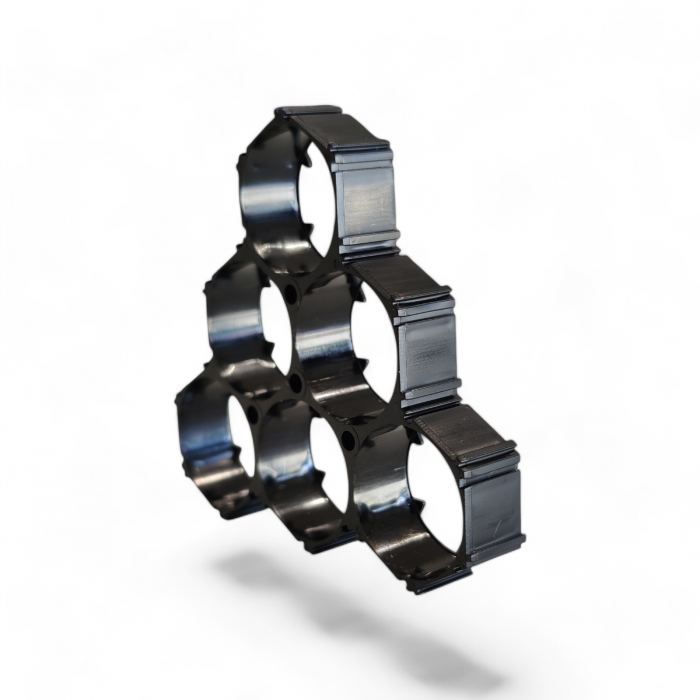 Suport Tip Fagure/Honeycomb x6 pentru Celule 21700 - Asamblare Facila [4]