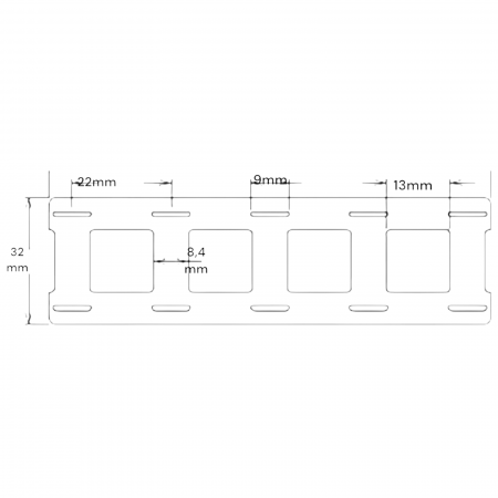 Banda de nichel pur 2P pentru celule li-ion 21700 cu suporti de plastic [1]